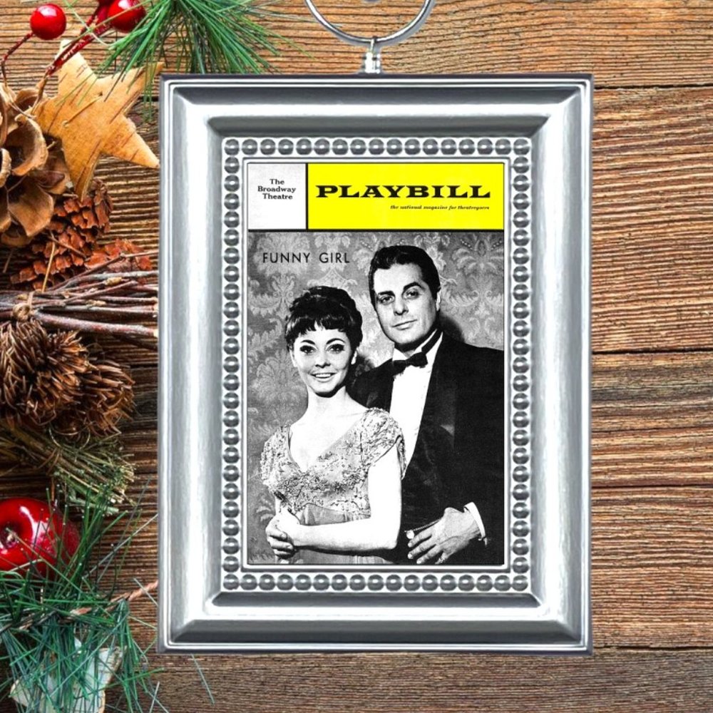 Funny‎ Girl Broadway Musical Playbill Christmas Tree Ornament